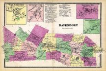 Davenport, West Davenport, Davenport P.O.,  Fergusonville, Delaware County 1869